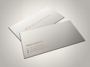 Business Card Design by chandrayaan.creative for Mon compass | Design: #16617267