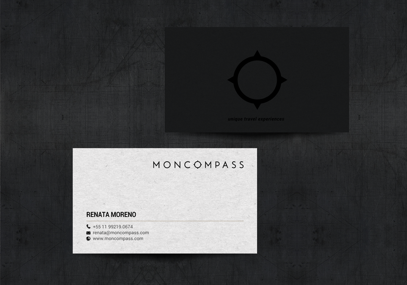 Business Card Design by chandrayaan.creative for Mon compass | Design #16626802