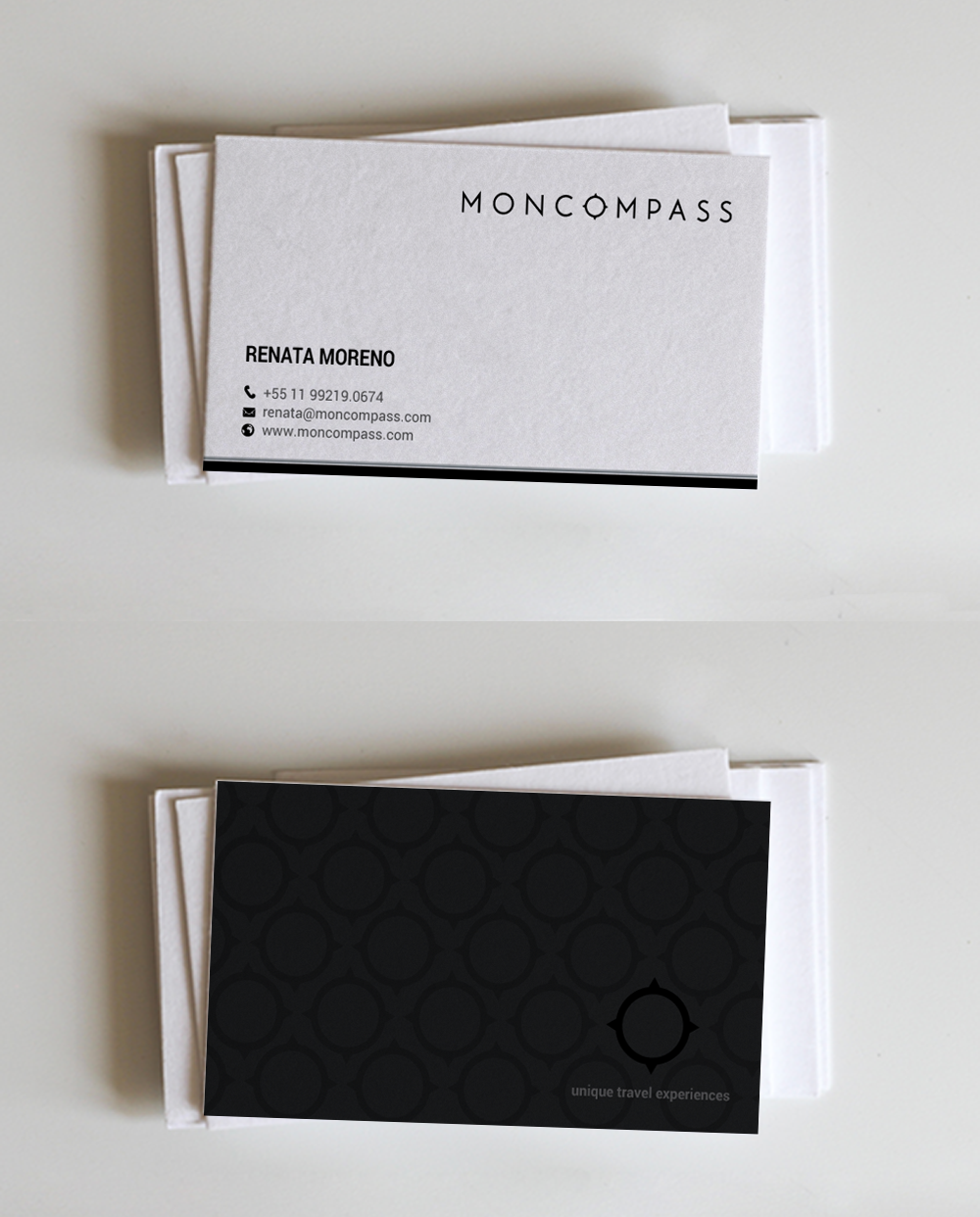 Business Card Design by chandrayaan.creative for Mon compass | Design #16626806