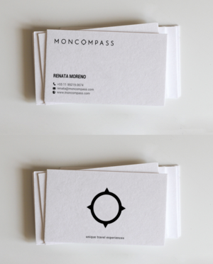 Business Card Design by chandrayaan.creative for Mon compass | Design: #16626808