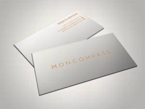 Business Card Design by chandrayaan.creative for Mon compass | Design: #16626810