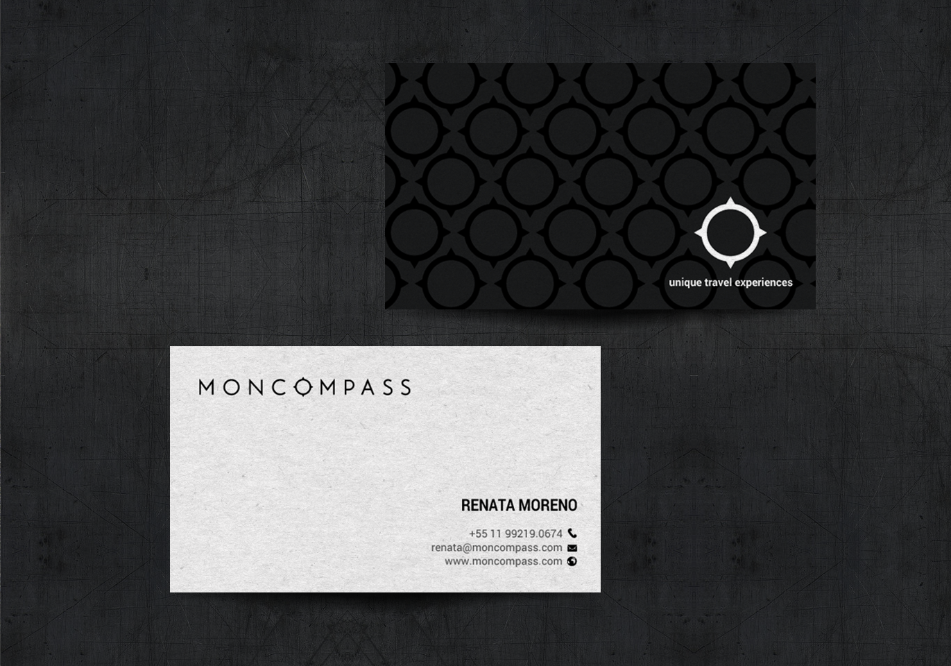 Business Card Design by chandrayaan.creative for Mon compass | Design #16626811