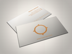 Business Card Design by chandrayaan.creative for Mon compass | Design: #16626812