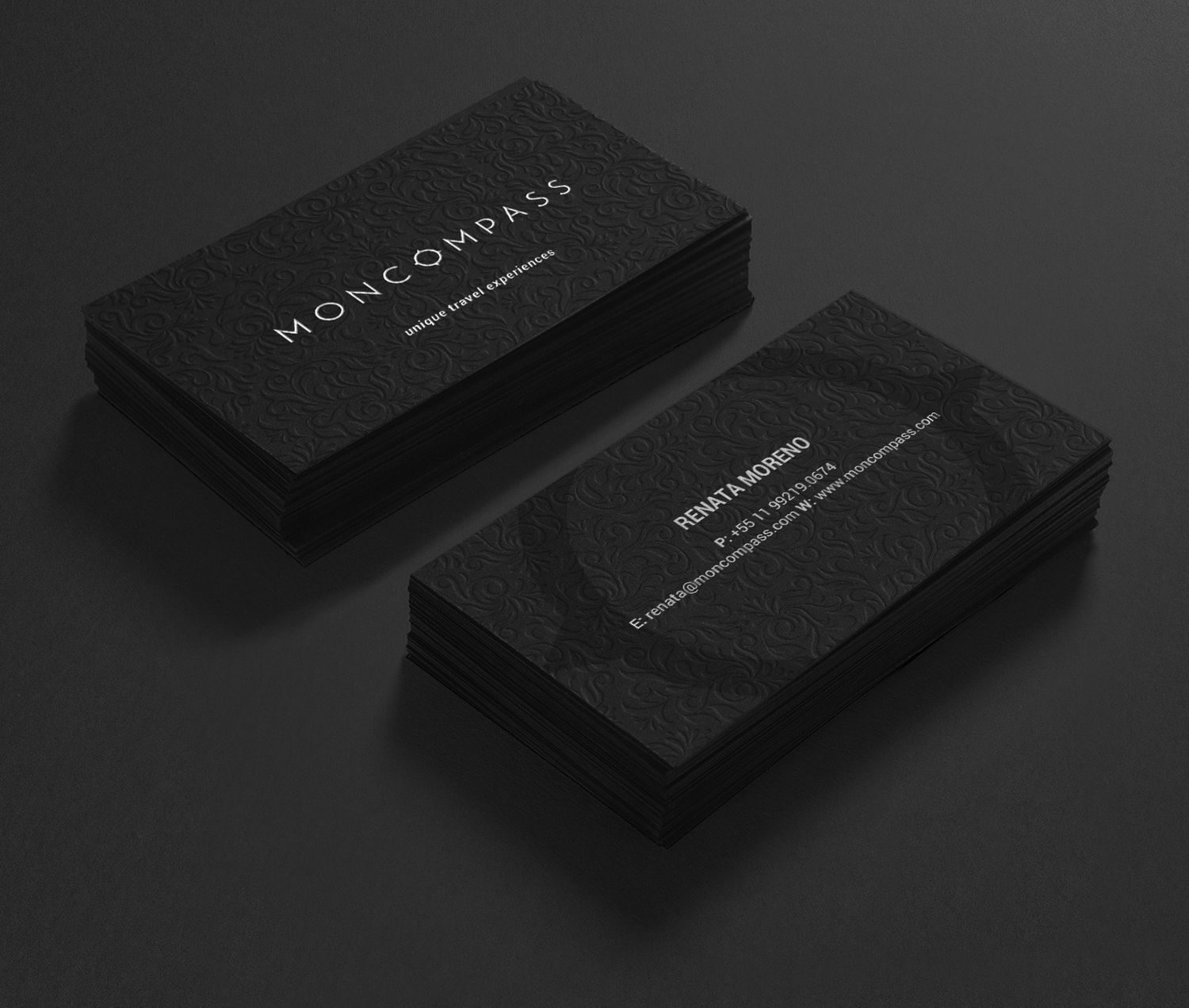 Business Card Design by chandrayaan.creative for Mon compass | Design #16626816