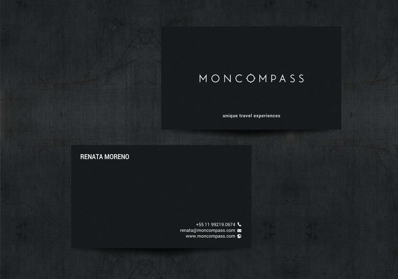 Business Card Design by chandrayaan.creative for Mon compass | Design #16626920