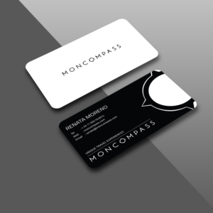 Business Card Design by Creative Jiniya for Mon compass | Design: #16611970