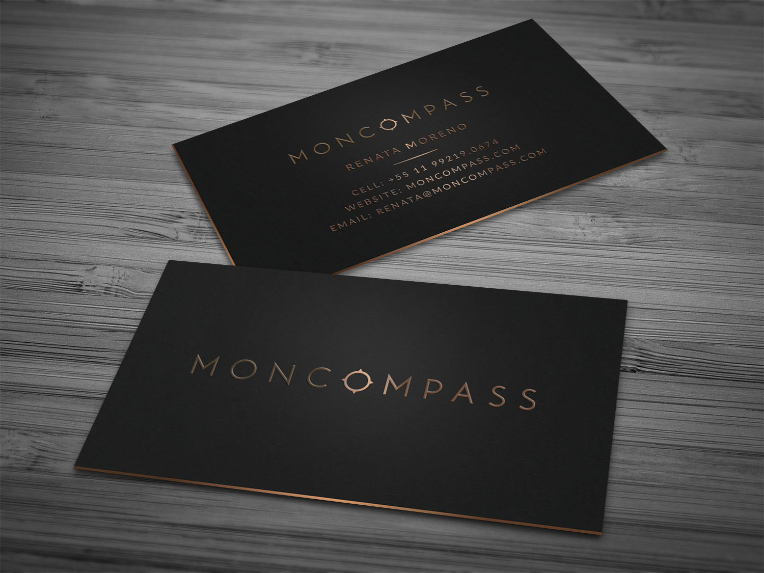 professional bold travel industry business card design compass business cards