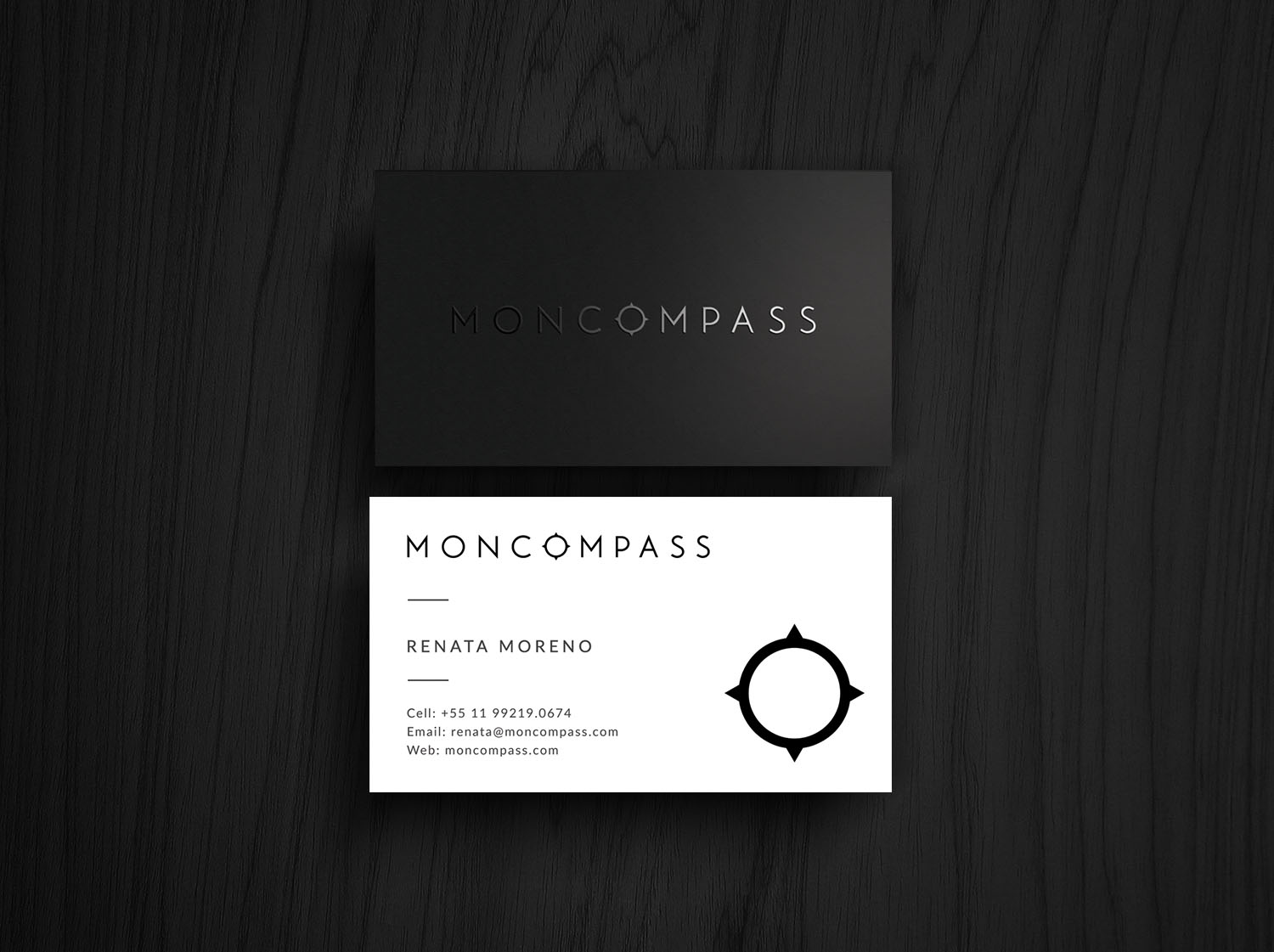 Business Card Design by Tripti Ranjan Gain for Mon compass | Design #16606063