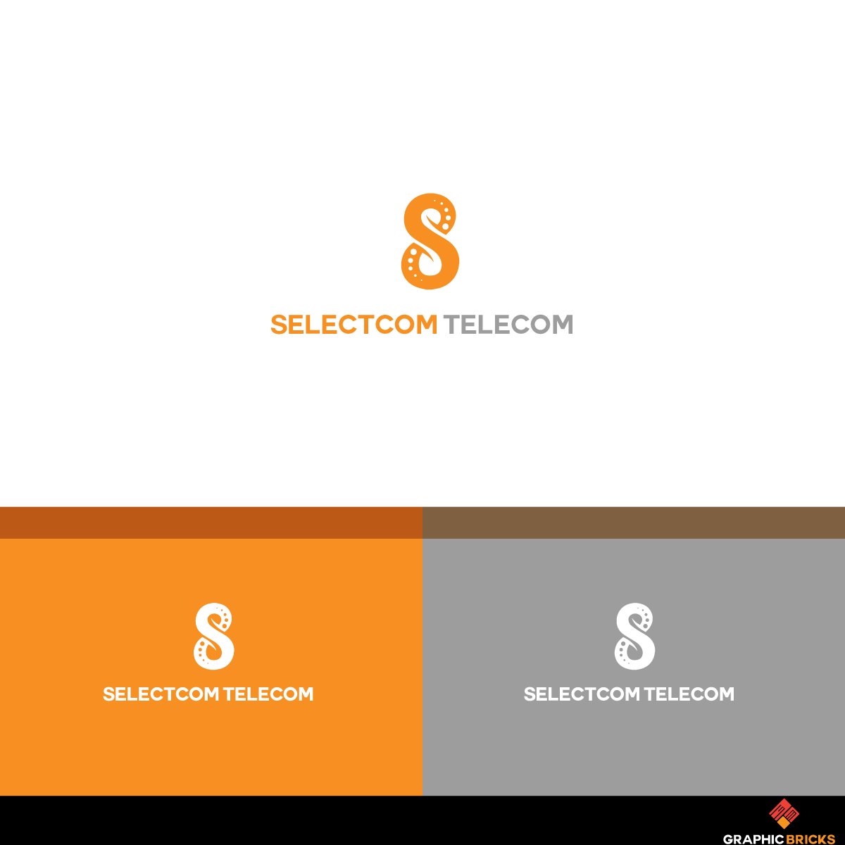Logo Design by Graphic Bricks for Selectcom Telecom | Design #16599827