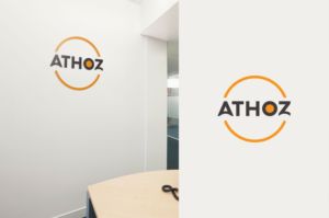 ATHOZ - litarary stands for A to Z which means everything you can find in our online shop | Logo Design by Grafactory