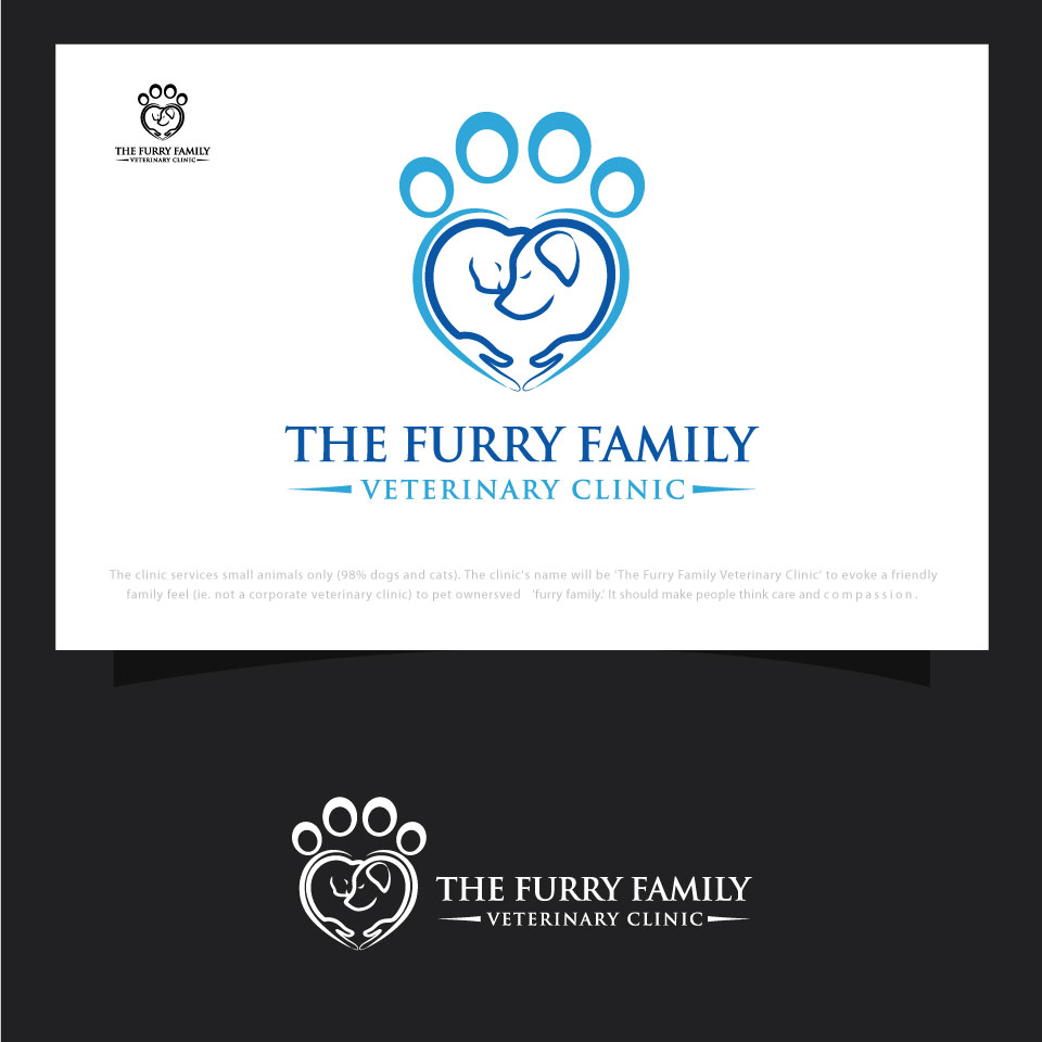 Logo Design by belovedboss for Furry Family Veterinary Clinic | Design #16687531