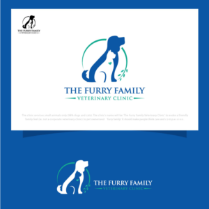 Logo-Design von belovedboss für Furry Family Veterinary Clinic | Design: #16687532