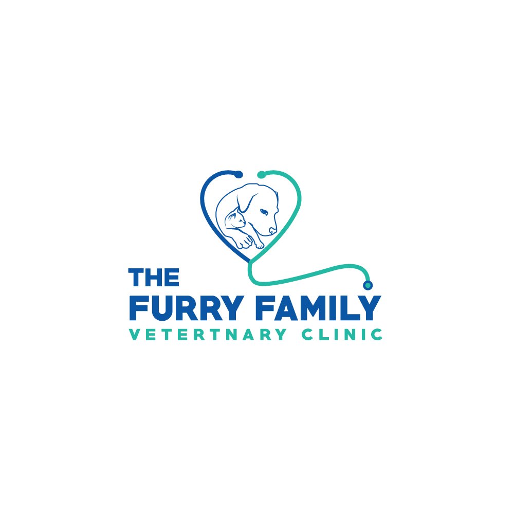 Logo Design by ecorokerz for Furry Family Veterinary Clinic | Design #16610950