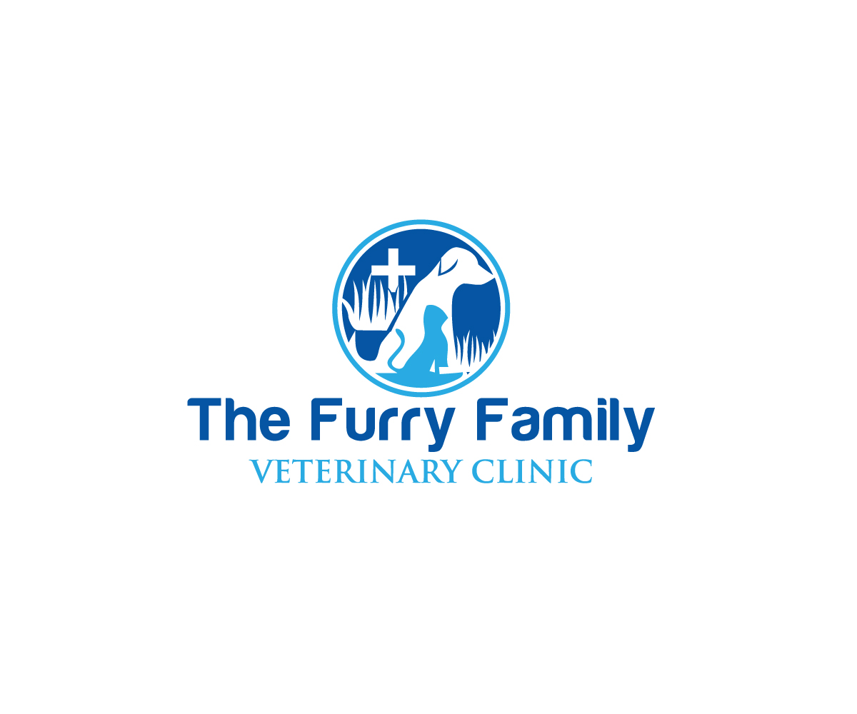 Logo Design by AhmadMohammad for Furry Family Veterinary Clinic | Design #16631808