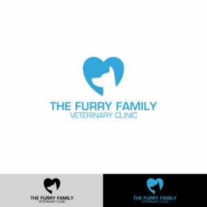 Logo-Design von ev. für Furry Family Veterinary Clinic | Design: #16628282