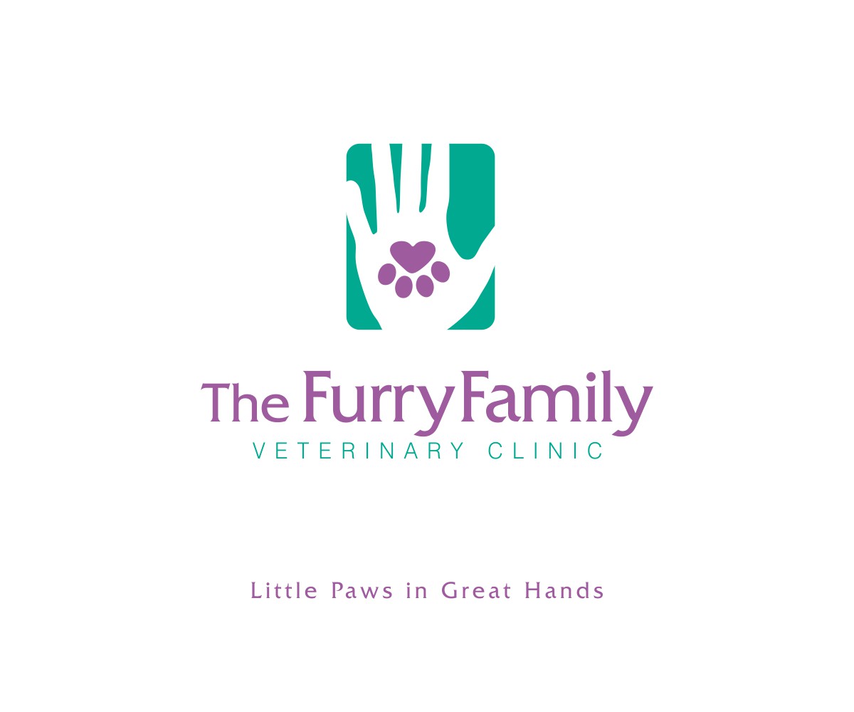Logo-Design von bojboga für Furry Family Veterinary Clinic | Design #16768246