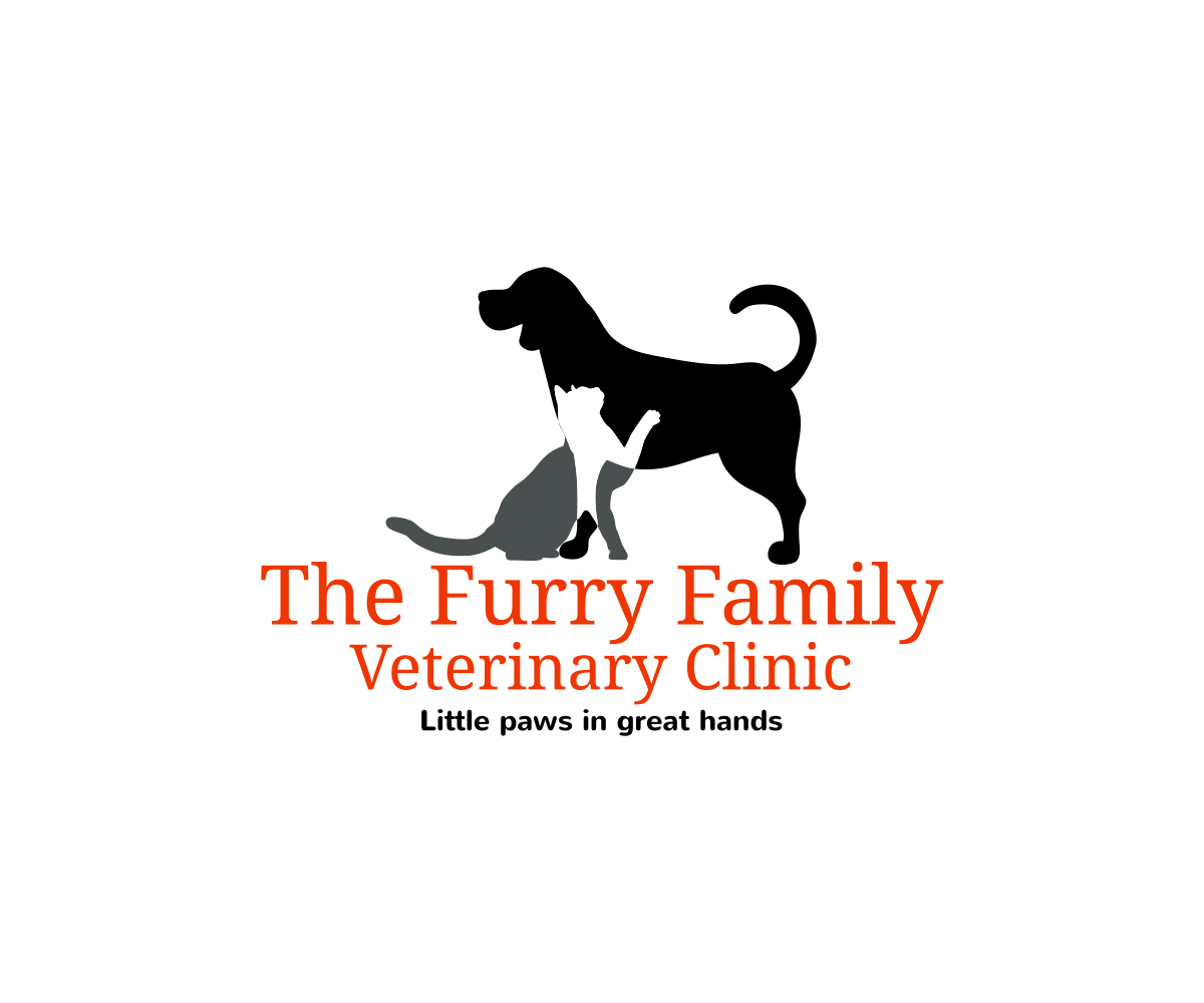 Logo Design by DreamzINSIDE for Furry Family Veterinary Clinic | Design #16627107