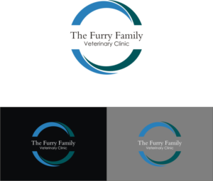 Logo Design by Hengki 3 for Furry Family Veterinary Clinic | Design #16628518