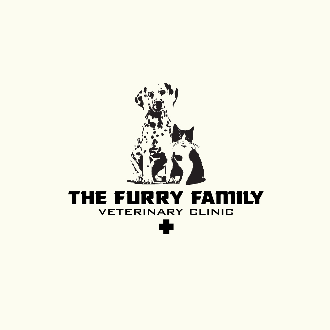 Logo-Design von Dennis Jackson Design für Furry Family Veterinary Clinic | Design #16694885