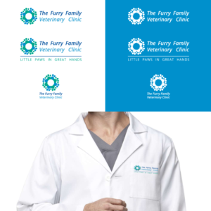 Logo-Design von fabiana.pedalino für Furry Family Veterinary Clinic | Design: #16783077