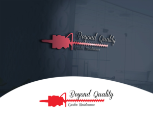 Logo Design by A S design @ for Beyond Quality Garden Maintenance | Design: #16752604