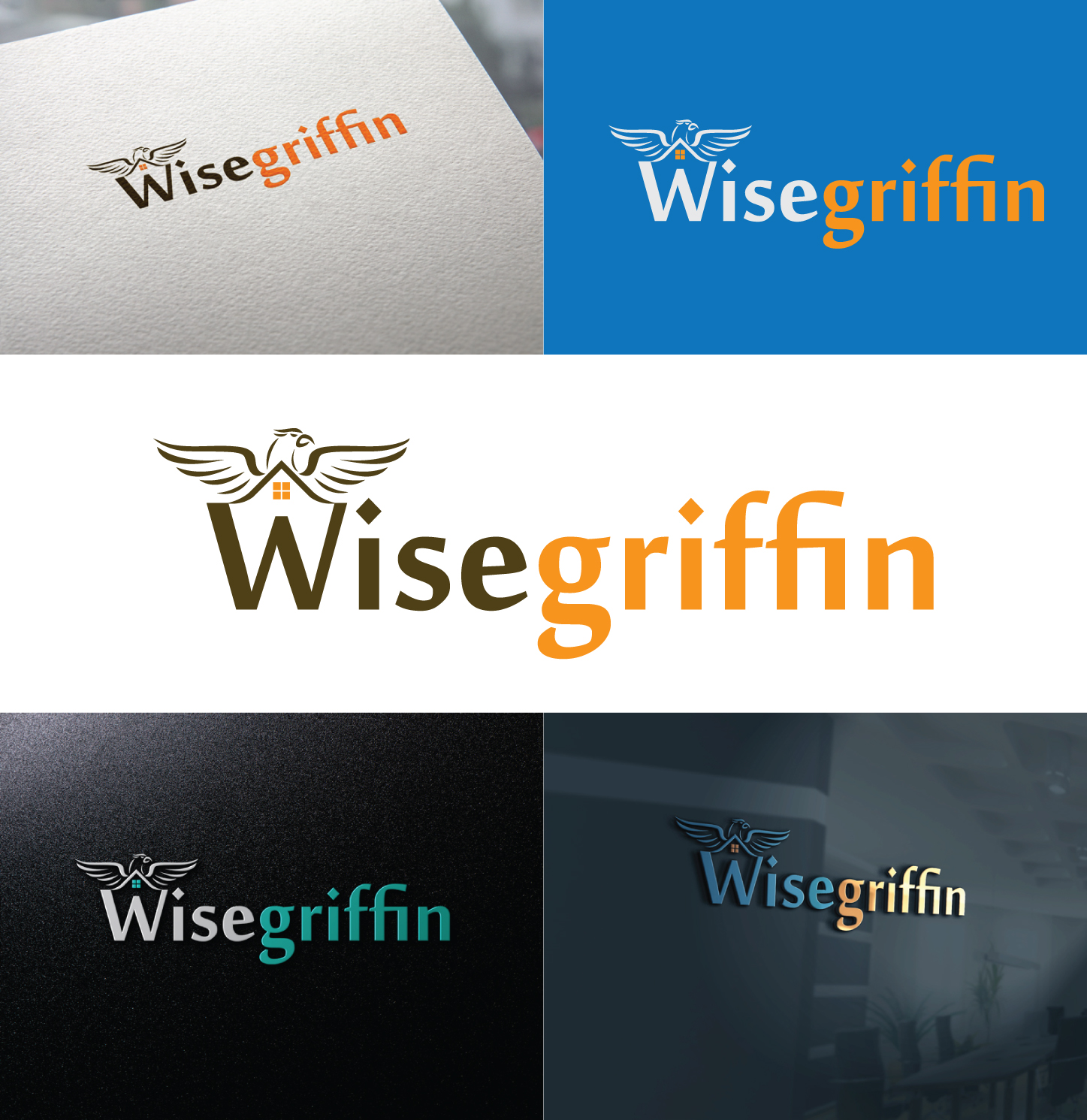 Logo Design by immuktishah for Wisegriffin | Design #16627684