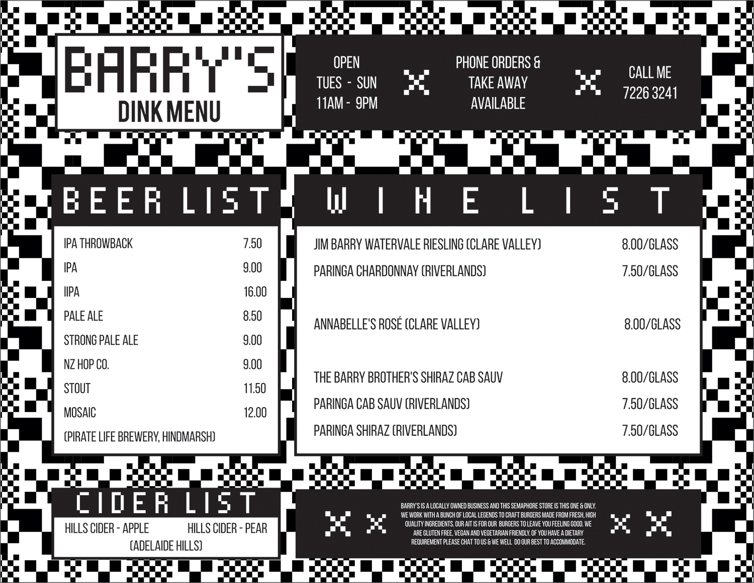 Menu Design by Vishal Vishwakarma  for Barry's Burgers | Design #16658744