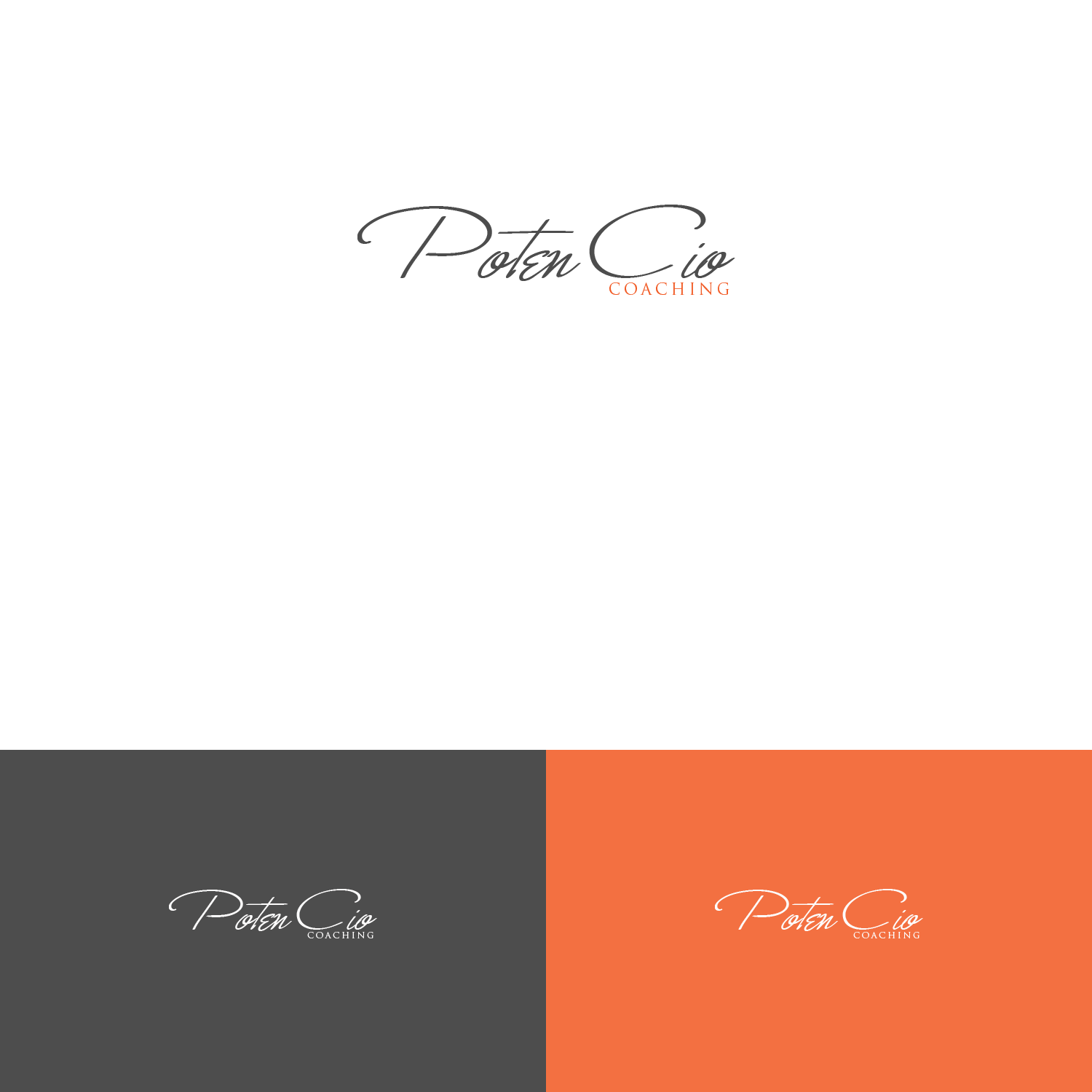 Logo Design by DesignDUO for PotenCio Coaching | Design #16683247