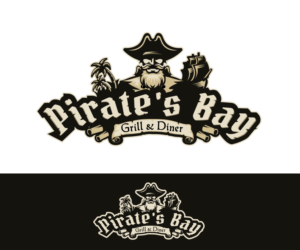  Pirate's Bay (Grill & Diner) | Design de Logo par VGB