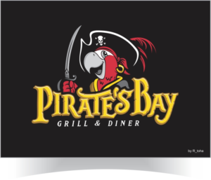  Pirate's Bay (Grill & Diner) | Design de Logo par r-toha