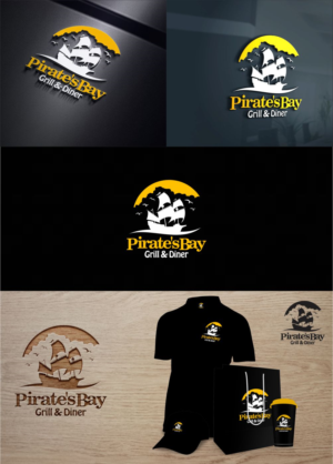  Pirate's Bay (Grill & Diner) | Design de Logo par Mariono Fx