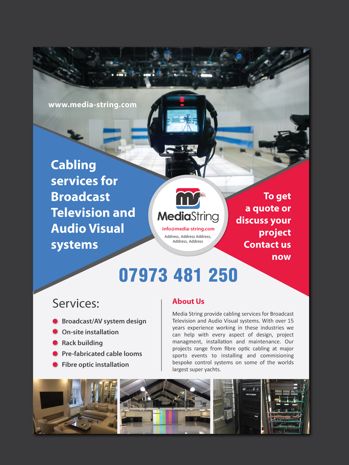 Flyer Design by meet007 for this project | Design #16664712