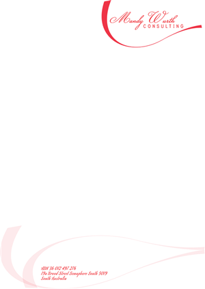 Letterhead Design by Mihaela Scobici for this project | Design: #2663075
