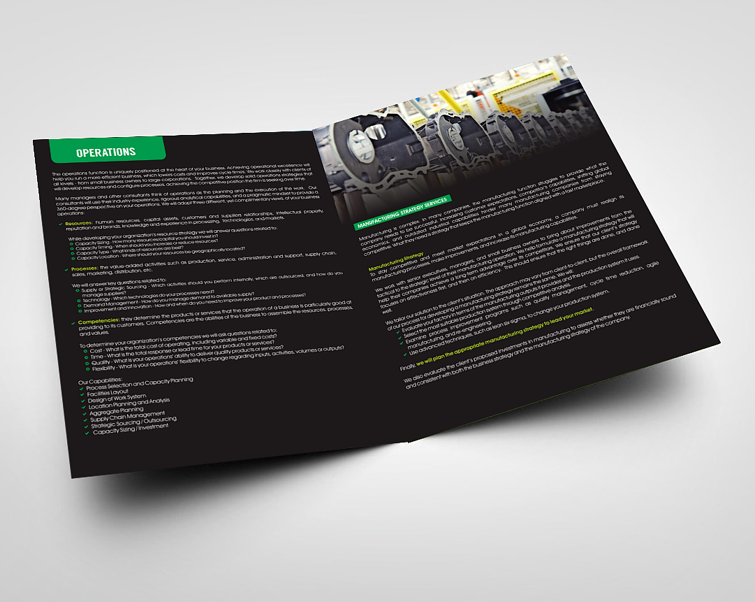Diseño de Brochure por lookedaeng para PriceMet Technologies | Diseño: #2785611