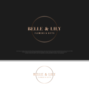 Belle & Lily - Flowers & Gifts | Diseño de Logo por sushsharma99