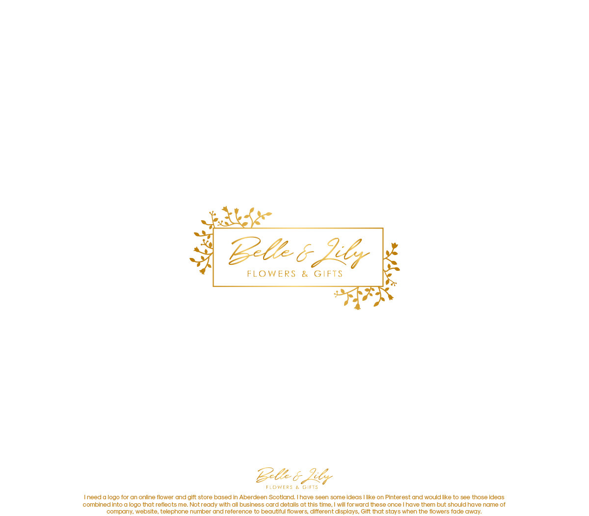 Logo Design by GBDESIGN for Belle & Lily | Design #16611530