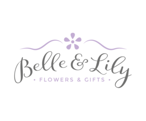 Belle & Lily - Flowers & Gifts | Logo Design by JoGraphicDesign