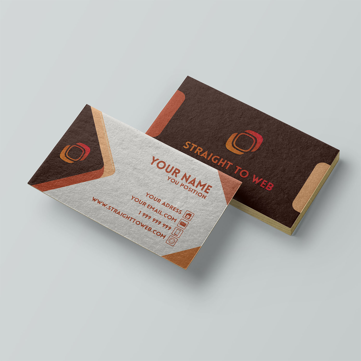 Visitenkarten-Design von Blazs91 für Straight To Web LLC | Design: #16709662