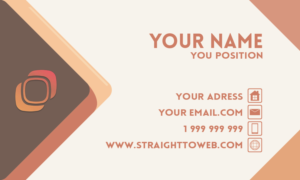 Business Card Design by Blazs91 for Straight To Web LLC | Design: #16709664