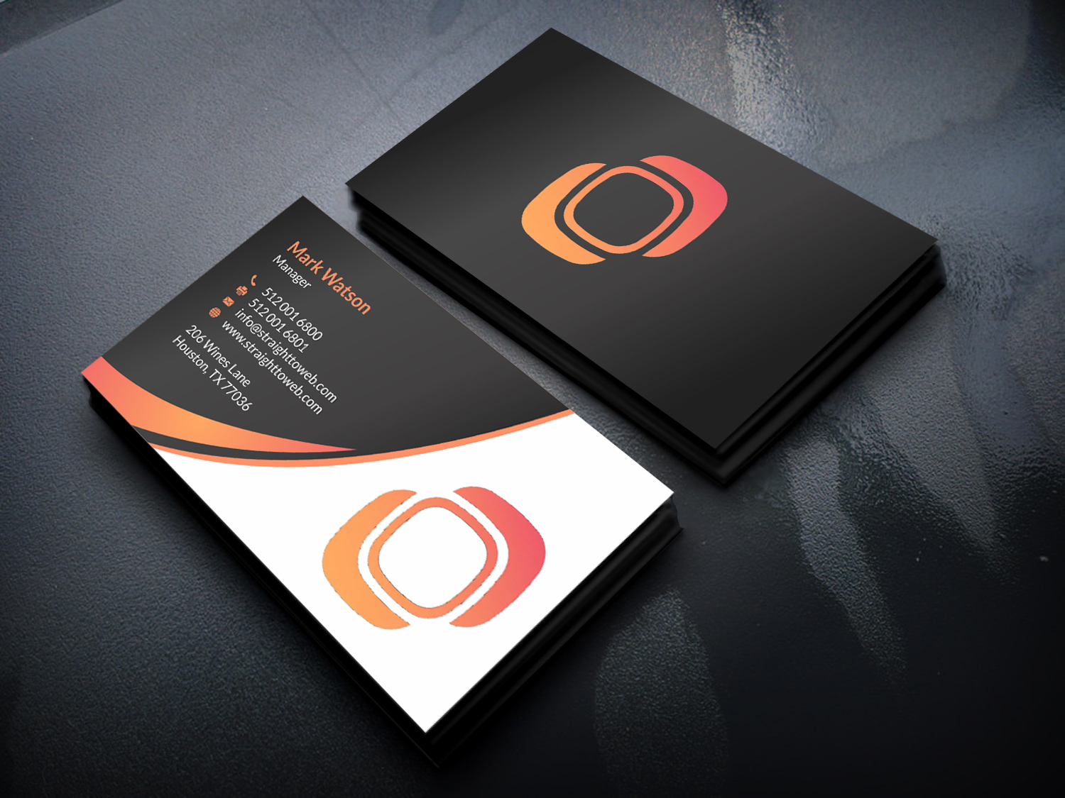 Diseño de Tarjeta de Presentación por SKYdesign para Straight To Web LLC | Diseño #16709609