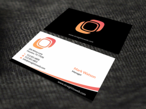 Business Card Design by SKYdesign for Straight To Web LLC | Design: #16709616