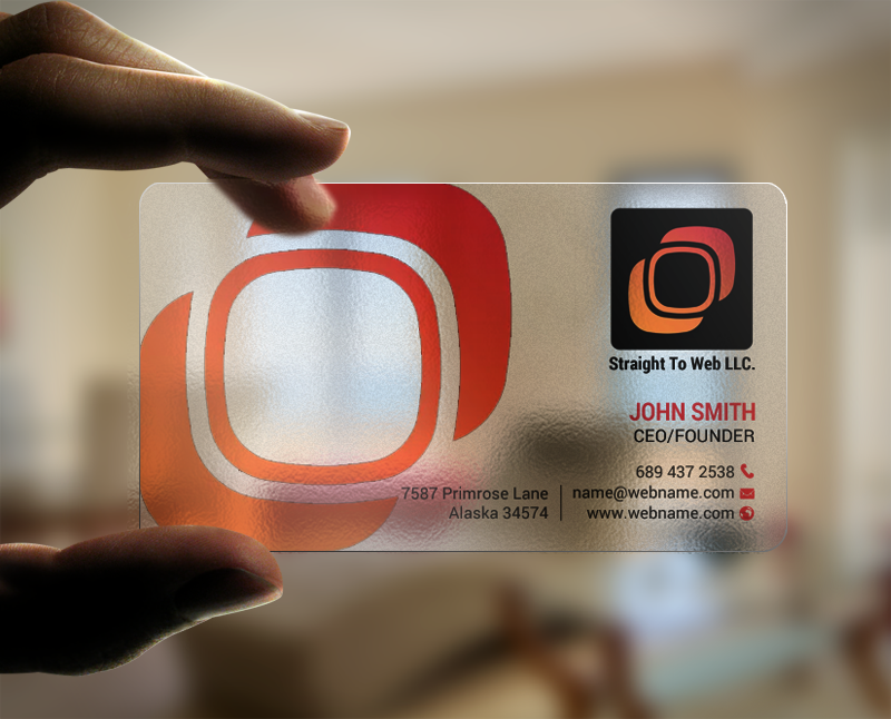 Visitenkarten-Design von chandrayaan.creative für Straight To Web LLC | Design #16648254