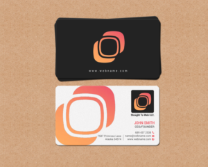 Business Card Design by chandrayaan.creative for Straight To Web LLC | Design: #16648255