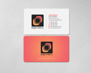 Business Card Design by chandrayaan.creative for Straight To Web LLC | Design: #16648258