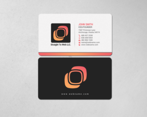 Business Card Design by chandrayaan.creative for Straight To Web LLC | Design: #16648259