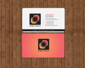 Business Card Design by chandrayaan.creative for Straight To Web LLC | Design: #16648267