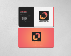 Business Card Design by chandrayaan.creative for Straight To Web LLC | Design: #16648269