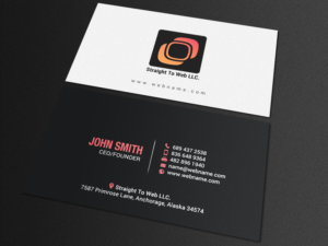 Business Card Design by chandrayaan.creative for Straight To Web LLC | Design: #16658760