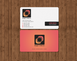 Business Card Design by chandrayaan.creative for Straight To Web LLC | Design: #16658844
