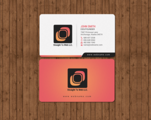 Business Card Design by chandrayaan.creative for Straight To Web LLC | Design: #16658982